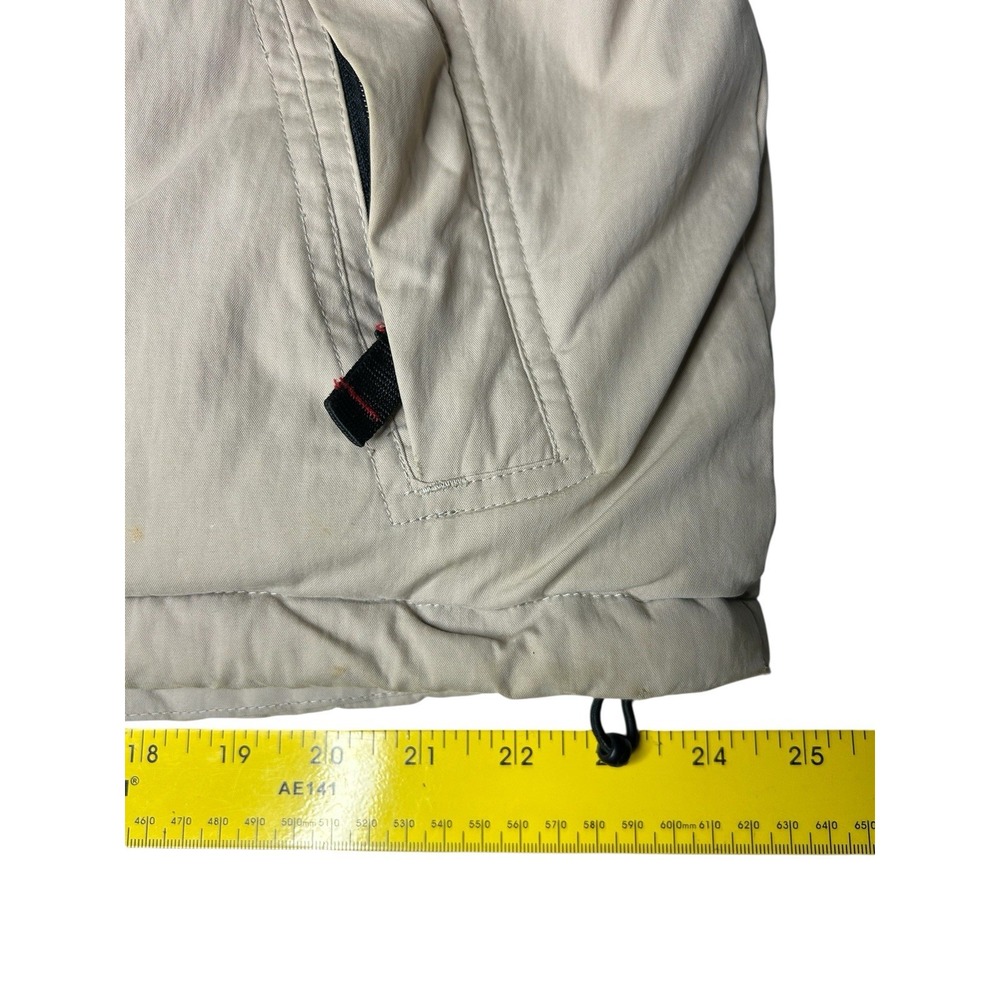 EDDIE BAUER VTG Goose Down Full Zip Puffer Vest Mens Size Large - Picture 7 of 9